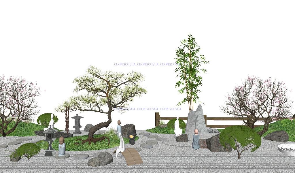 100 MODEL SÂN VƯỜN NHẬT 2